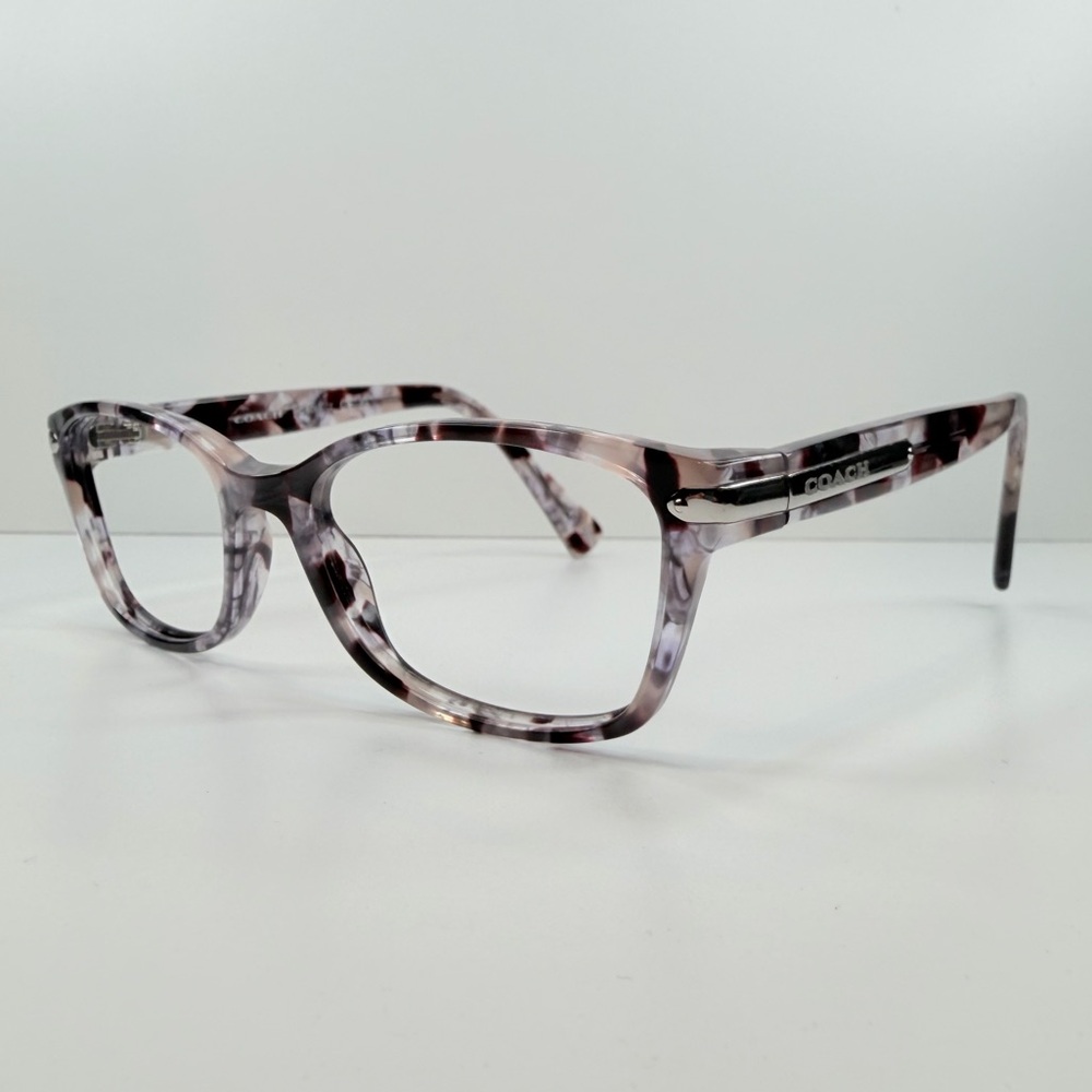 COACH HC6065 5548 (PURPLE TORTOISE) 51•17•135 COACH GLASSES COACH EYEGLASSES